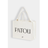 PATOU - Cabas Patou en coton bio - LUXURY BAG