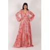 Robe en soie rose de chez Giambattista Valli