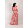 Robe en soie rose de chez Giambattista Valli