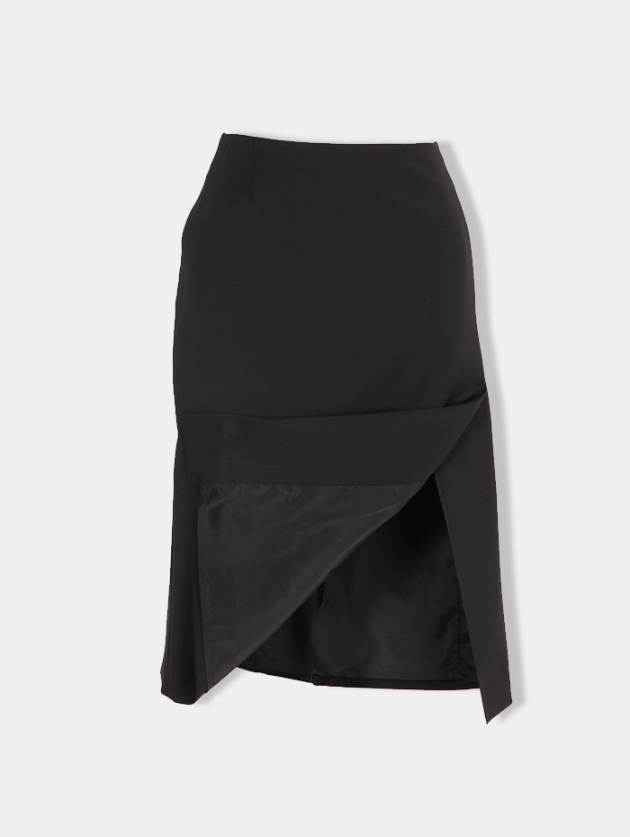 Jupe courte noire - Max Mara - Mademoiselle Pearl