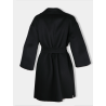 S MAX MARA - Manteau noir en laine vierge