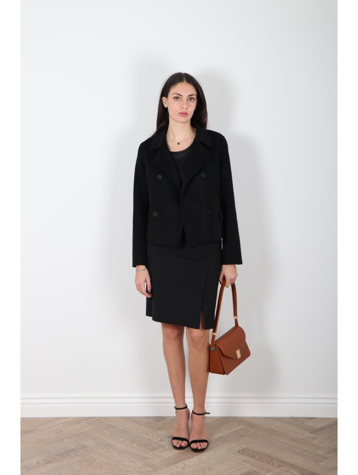 Jupe courte noire - Max Mara - Mademoiselle Pearl