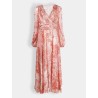 Robe en soie rose de chez Giambattista Valli