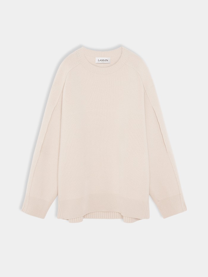 Pull beige épais - Lanvin - Mademoiselle Pearl