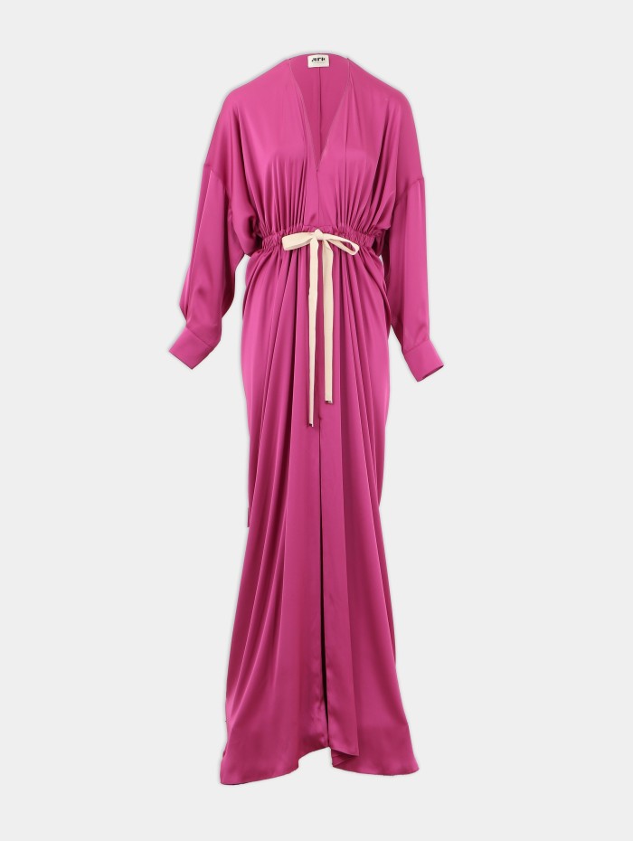 Robe longue fuchsia - Maison Rabih Kayrouz