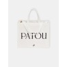 PATOU - Cabas Patou en coton bio - LUXURY BAG