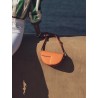 Mademoiselle Pearl - Le petit Patou bag orange