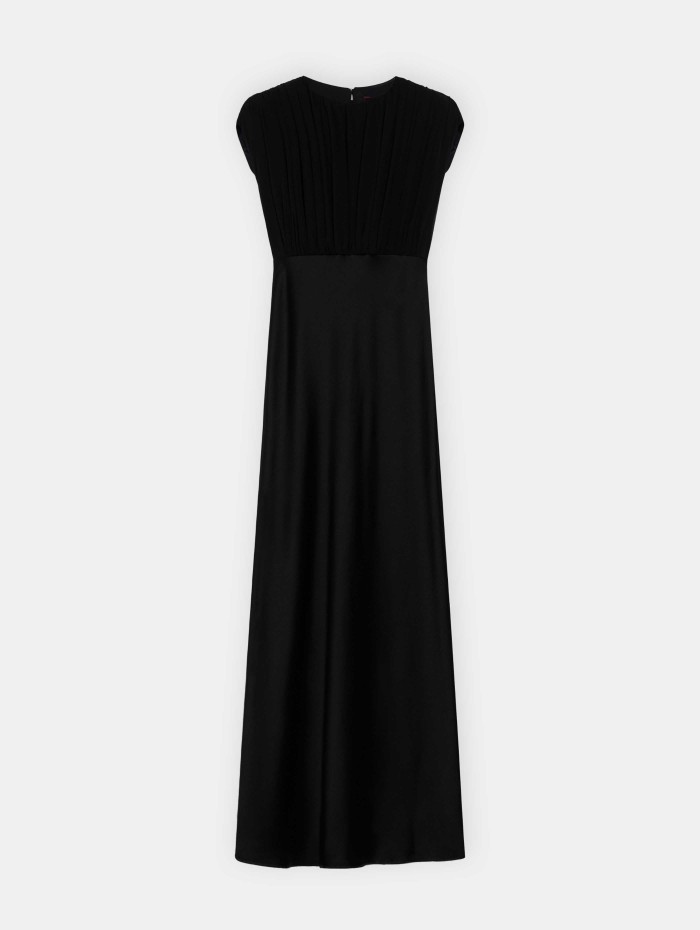 Robe longue noire - Max Mara Studio - Mademoiselle Pearl