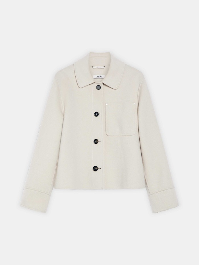 Veste en laine écrue - 'S Max Mara - Mademoiselle Pearl