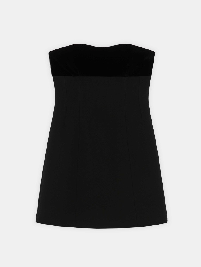 Robe bustier noire - Max Mara Studio - Mademoiselle Pearl