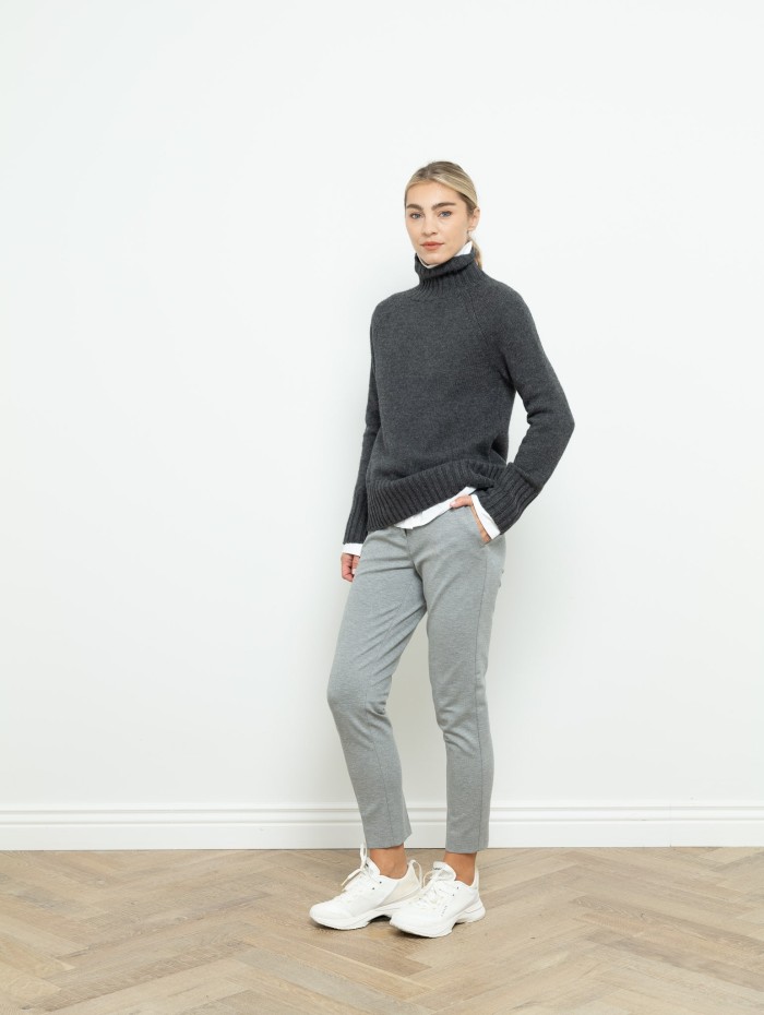 Max Mara - Pantalon pegno gris