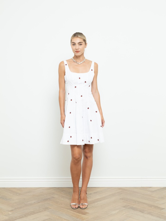 Robe courte femme - Staud - Mademoiselle Pearl