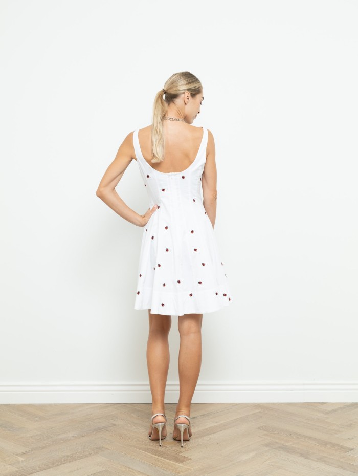 Robe courte femme - Staud - Mademoiselle Pearl