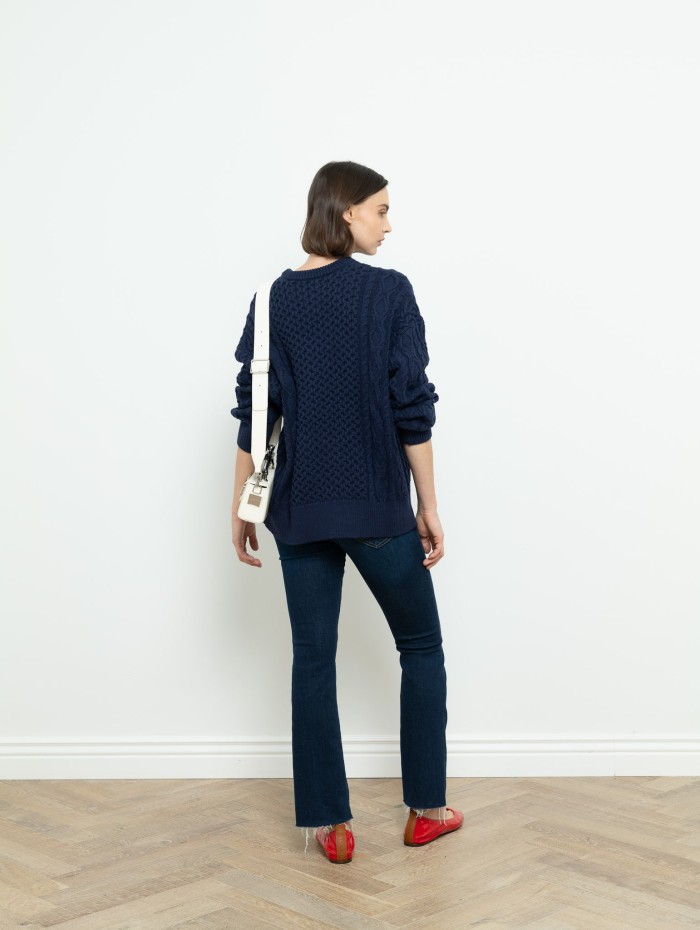 Pull navy - Staud - Mademoiselle Pearl