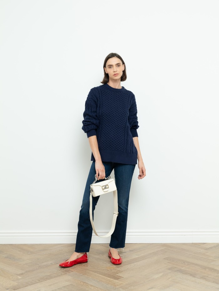 Pull navy - Staud - Mademoiselle Pearl