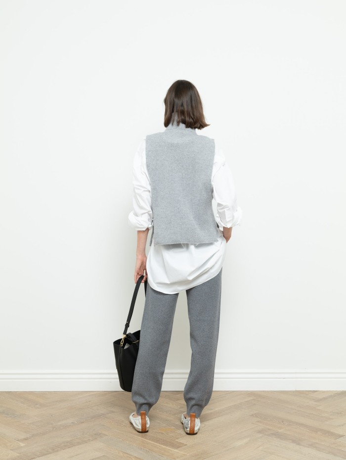 Pantalon de jogging gris - Max Mara Studio - Mademoiselle Pearl