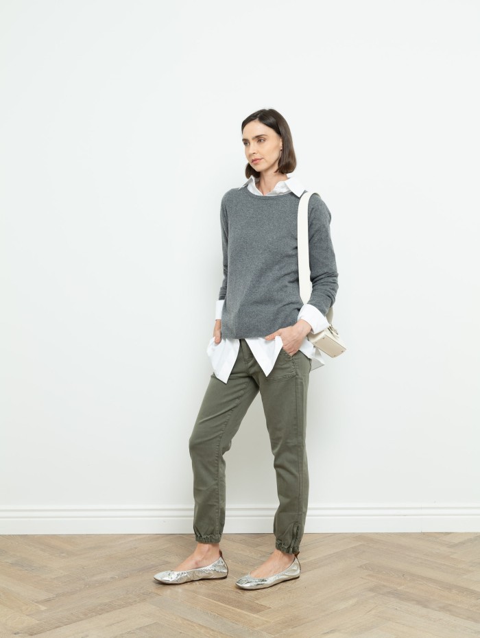 Pull en cachemire gris - 'S Max Mara - Mademoiselle Pearl