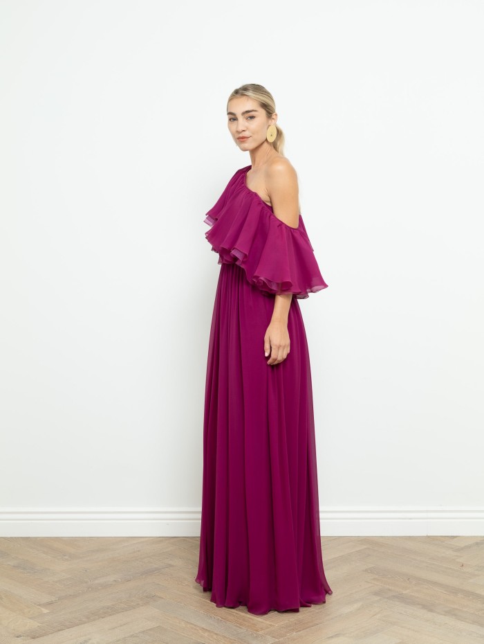 GIAMBATTISTA VALLI - ROBE FRAMBOISE