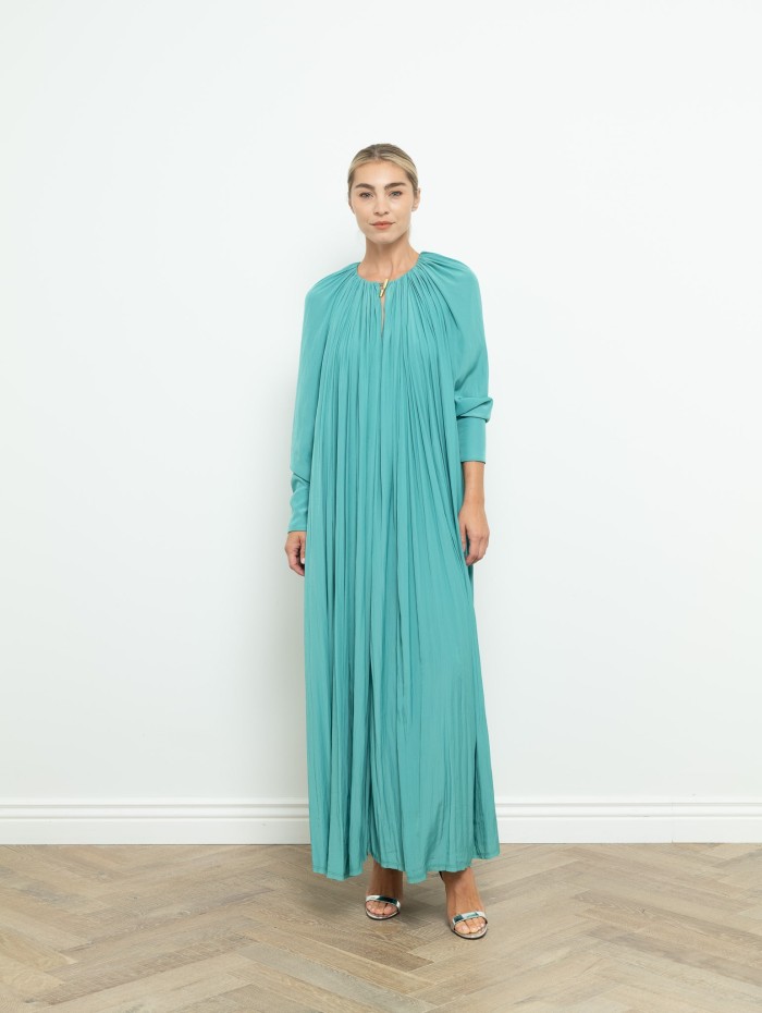 LANVIN - ROBE LONGUE JADE