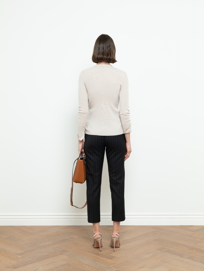 MAX MARA - Pantalon cigarette en laine