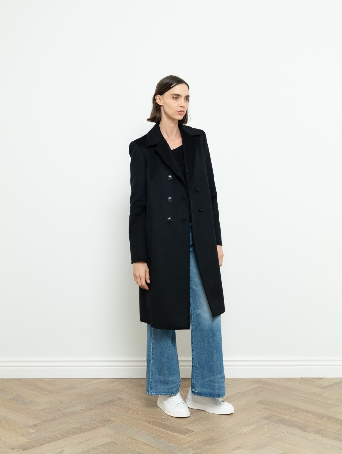 MAX MARA - MANTEAU FAITI NOIR