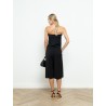 Combinaison bustier noire Golia - Max Mara - Mademoiselle Pearl