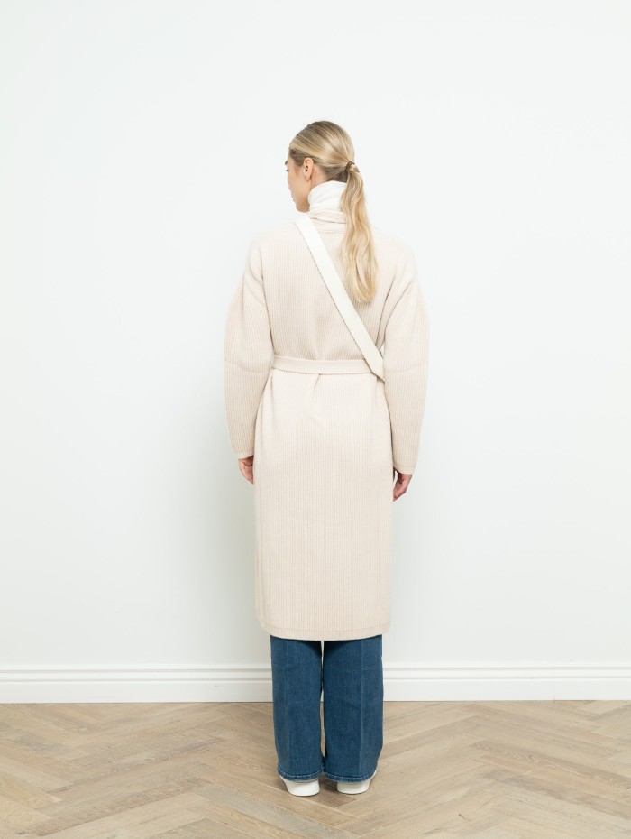 Long cardigan en laine - Max Mara Studio - Mademoiselle Pearl