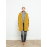 'S Max Mara - Manteau jaune moutarde en laine