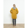 'S Max Mara - Manteau jaune moutarde en laine