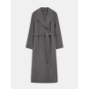 Manteau long gris - 'S Max Mara - Mademoiselle Pearl