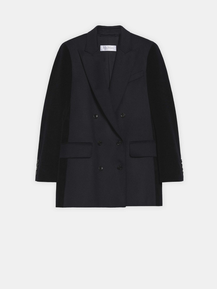 Veste de blazer en velour - Max Mara - Mademoiselle Pearl