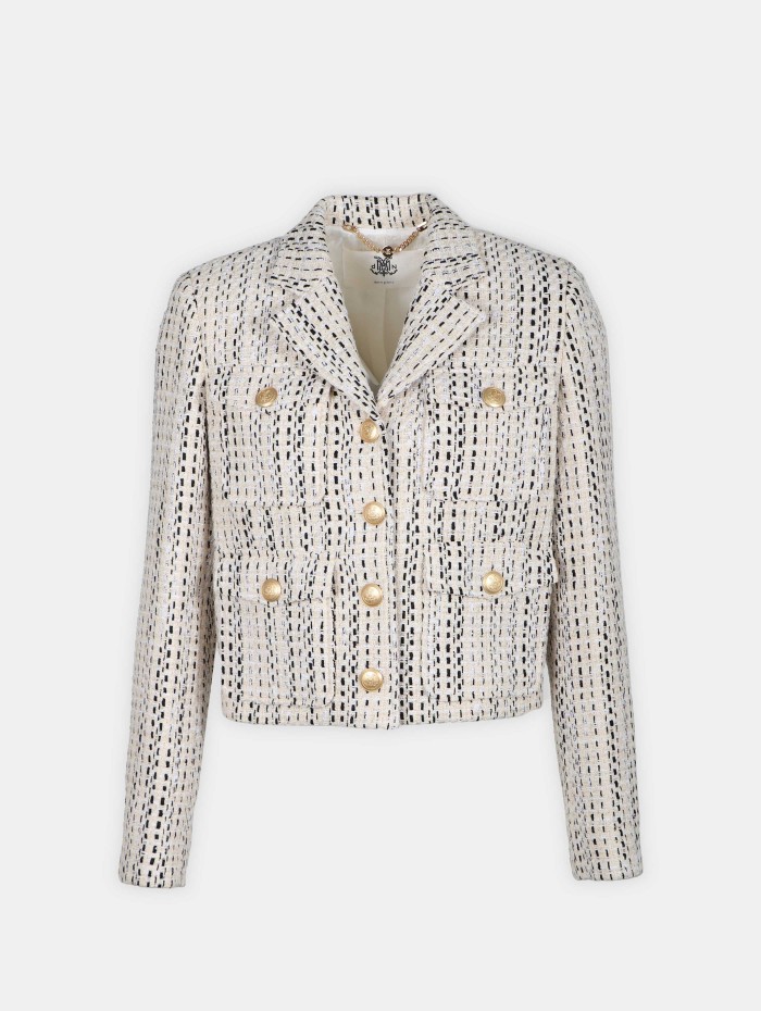 Mademoiselle Pearl - DMN RITA VESTE COURTE TWEED