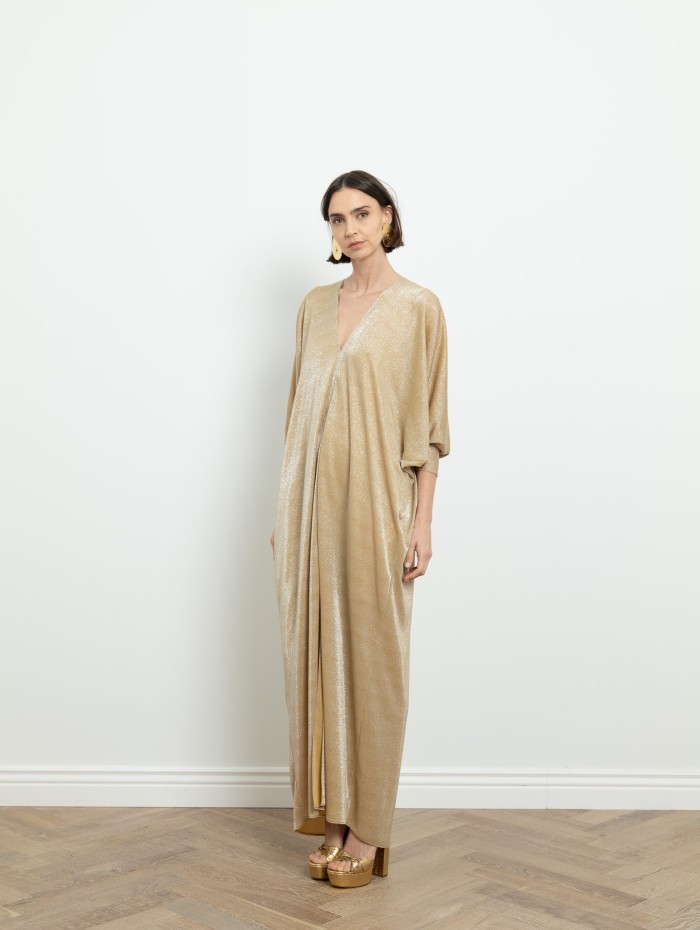 Kaftan doré - Lanvin - Mademoiselle Pearl