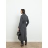 Manteau long gris - 'S Max Mara - Mademoiselle Pearl