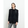 Blazer noir oversize - Max Mara - Mademoiselle Pearl