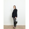 Blazer noir oversize - Max Mara - Mademoiselle Pearl