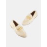 Mocassin fourrure - AQUAZZURA - Mocassins femme luxe - Mademoiselle Pearl