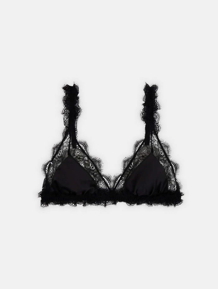 Soutien-gorge en dentelle noire - Love Lace - Love Stories - Mademoiselle Pearl