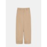 Pantalon en coton beige - Unico - Max Mara