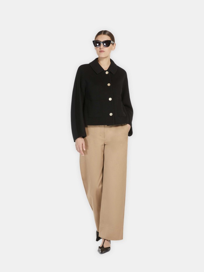 Pantalon en coton beige - Unico - Max Mara