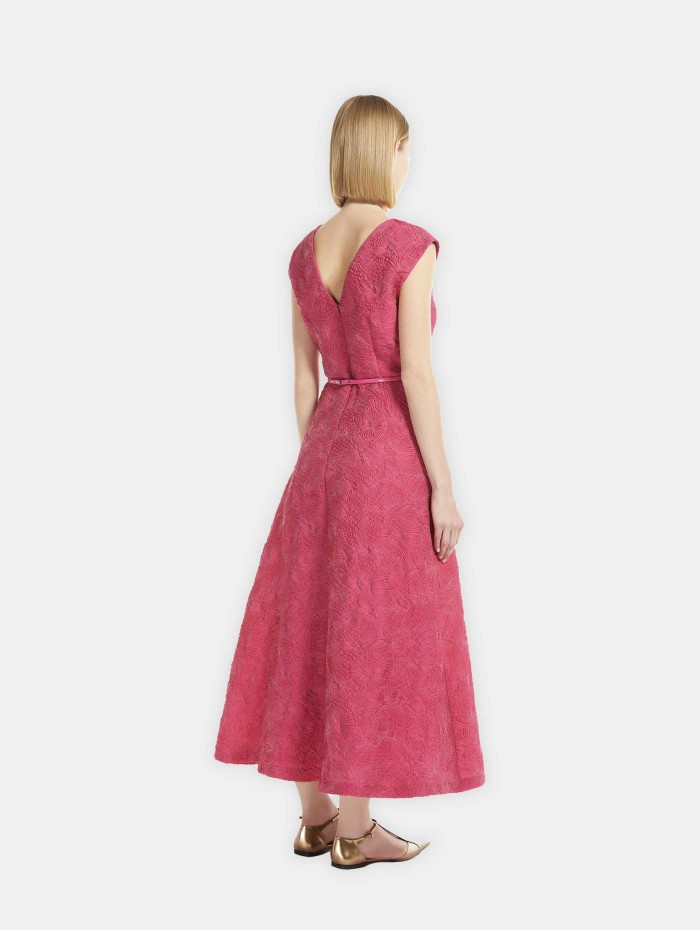 Robe rose sans manches Valdese - Max Mara Studio - Mademoiselle Pearl