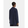 Chemise navy col officier Leticia - 'S Max Mara - Mademoiselle Pearl