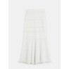 Jupe midi en coton tricoté - Lanvin - Mademoiselle Pearl