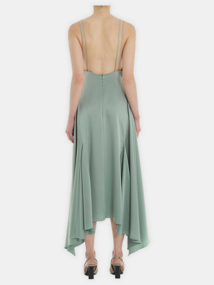 Robe à bretelles en soie - Lanvin - Mademoiselle Pearl