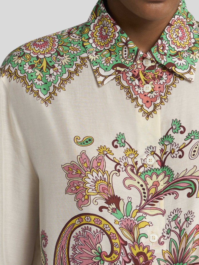 Chemise à motifs - Etro - Mademoiselle Pearl