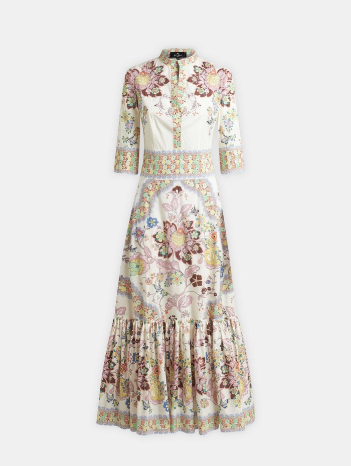 Robe midi à motifs - Etro - Mademoiselle Pearl