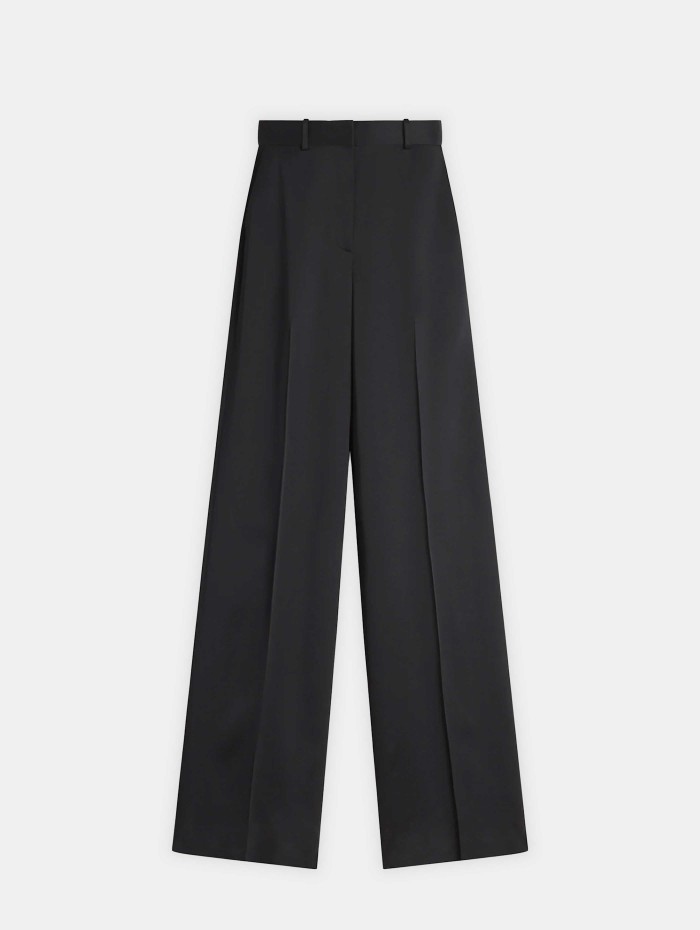 Pantalon noir en soie - Lanvin - Mademoiselle Pearl