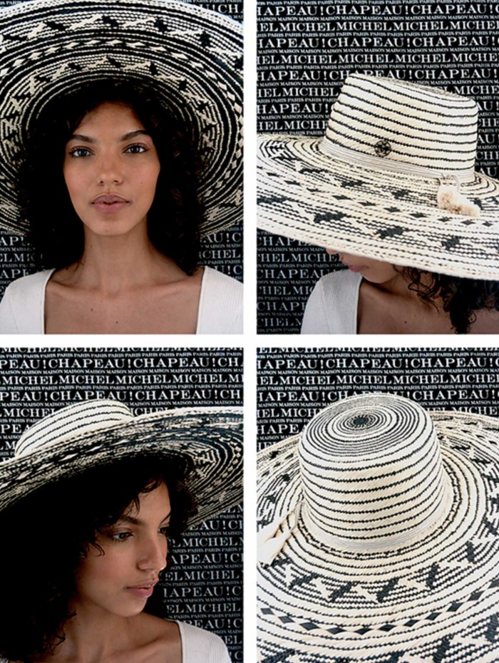 Chapeau à large bord - Gina - Maison Michel - Mademoiselle Pearl