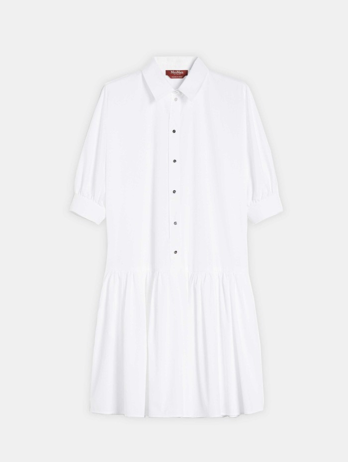 Robe-chemise en popeline - Caronte - Max Mara Studio - Mademoiselle Pearl