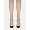 Escarpin beige et noir - Salome Patent - Francesco Russo - Mademoiselle Pearl